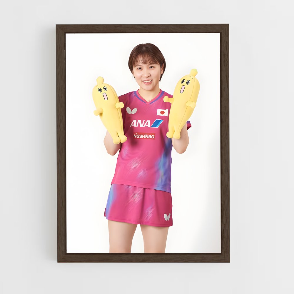 Poster Double Banane – affiche Tennis de table (vue 5)
